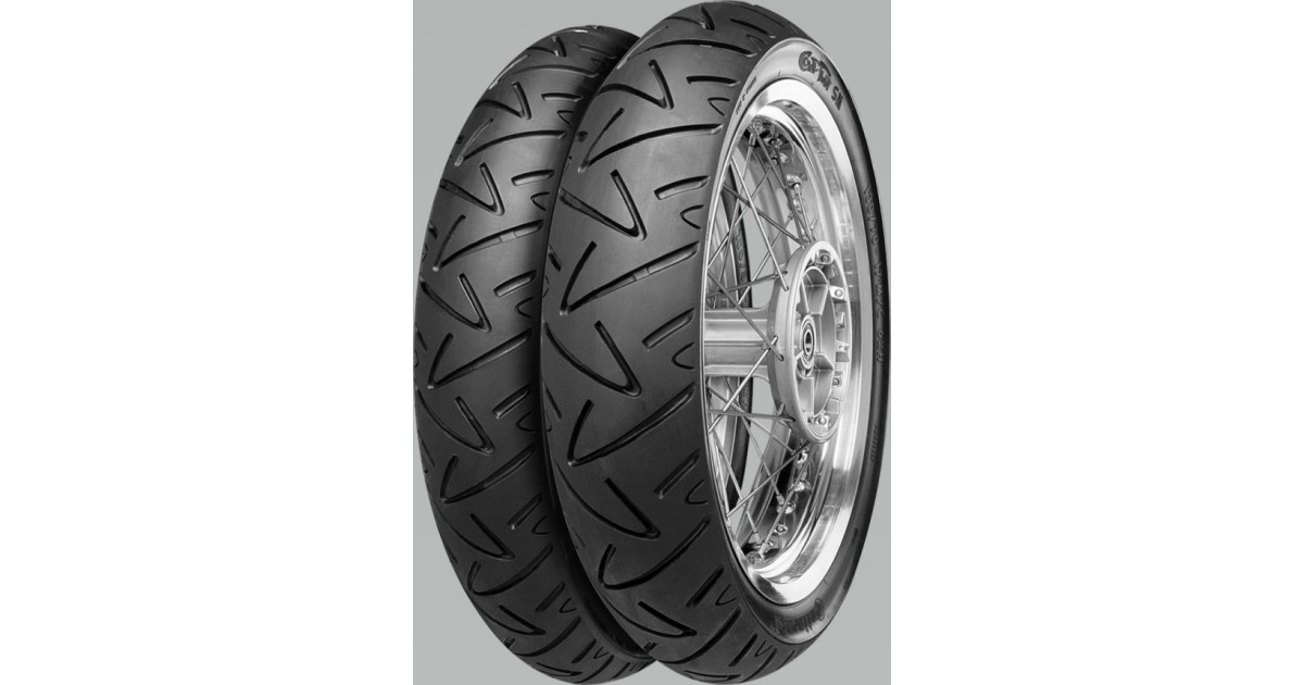 CONTINENTAL CONTITWIST Front/ Rear 110/ 80 -10 63L
