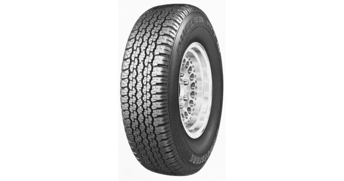 BRIDGESTONE 265/70 R16 112H DUELER H/T 689 M+S 4X4 H/T DUELER MIX (80% ctra)