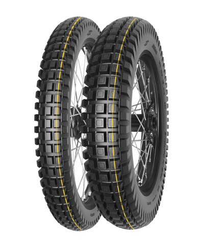 MITAS ENDURO HYBRID SUPER 120/ 100 -18 68P  TL , M+S (Bande jaune)