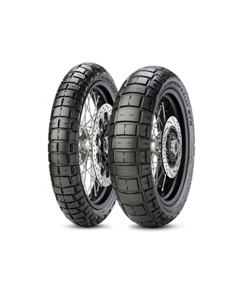 PIRELLI SCORPION RALLY STR Front 100/ 90 -19 57V , M+S  ,TL