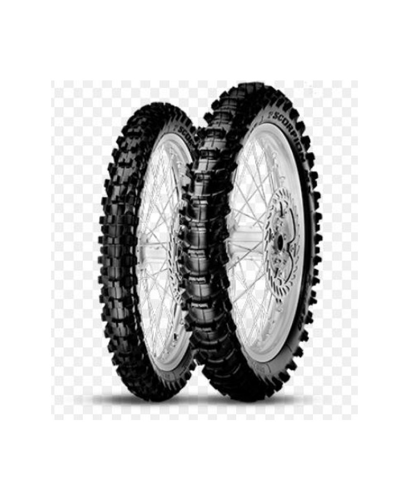 PIRELLI SCORPION MX SOFT Rear 80/ 100 -12 50M TT ,  NHS