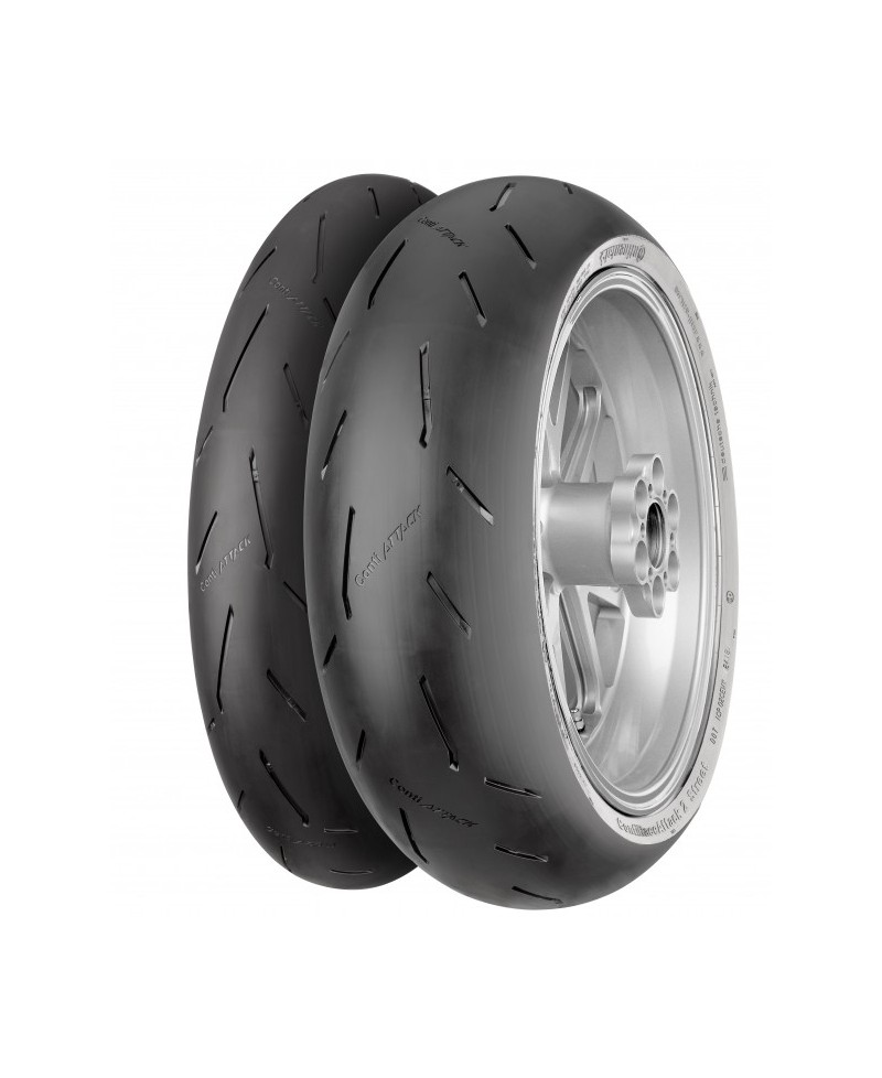 CONTINENTAL 180/55 ZR17 73W CONTIRACEATTACK 2 STREET