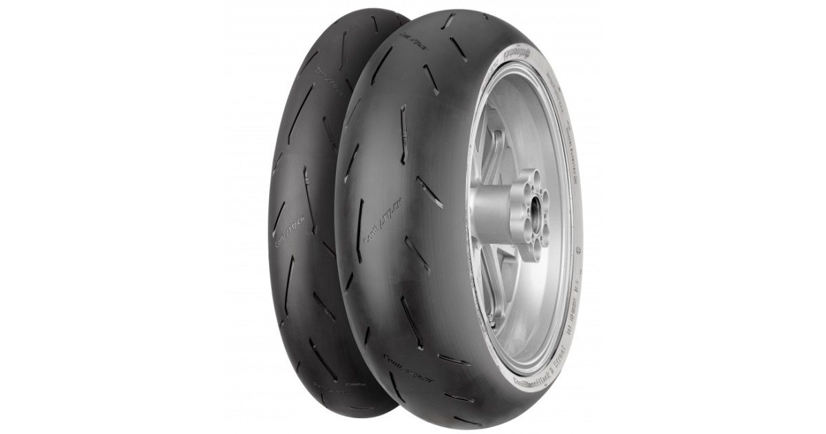 CONTINENTAL 190/55 ZR17 75W CONTIRACEATTACK 2 STREET