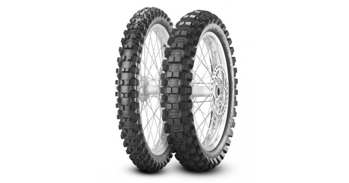 PIRELLI SCORPION MX32 MID SOFT Rear 120/ 90 -19 66M TT , NHS