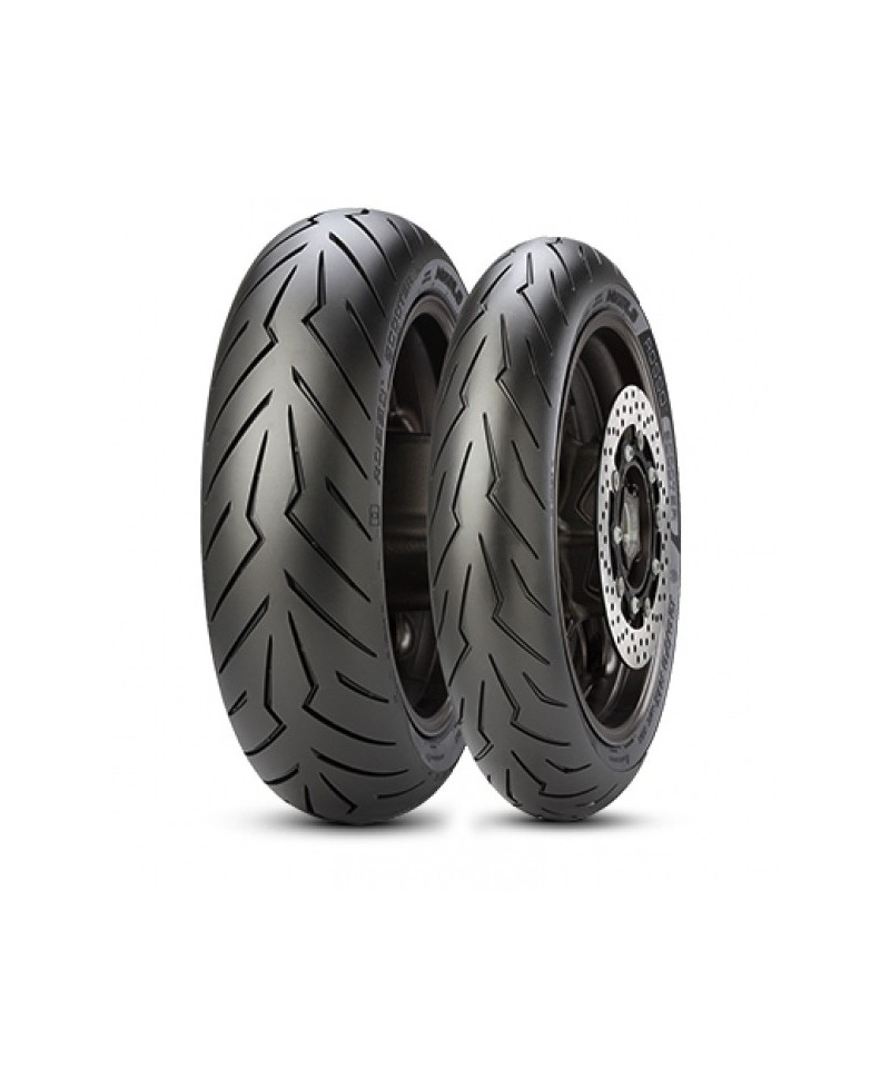 PIRELLI DIABLO ROSSO SCOOTER Front/ Rear 100/ 90 -10 56J  TL
