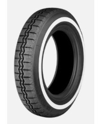 MICHELIN 125 R12 62S X BANDE BLANCHE (20MM) (CLASICO)