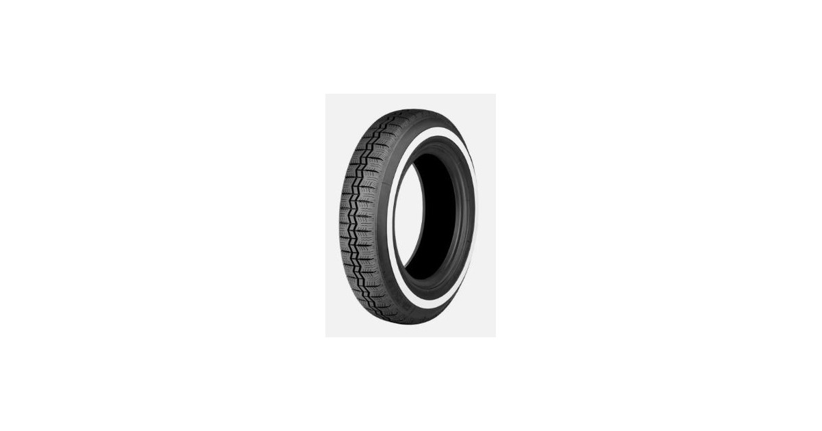 MICHELIN 125 R12 62S X BANDE BLANCHE (20MM) (CLASICO)