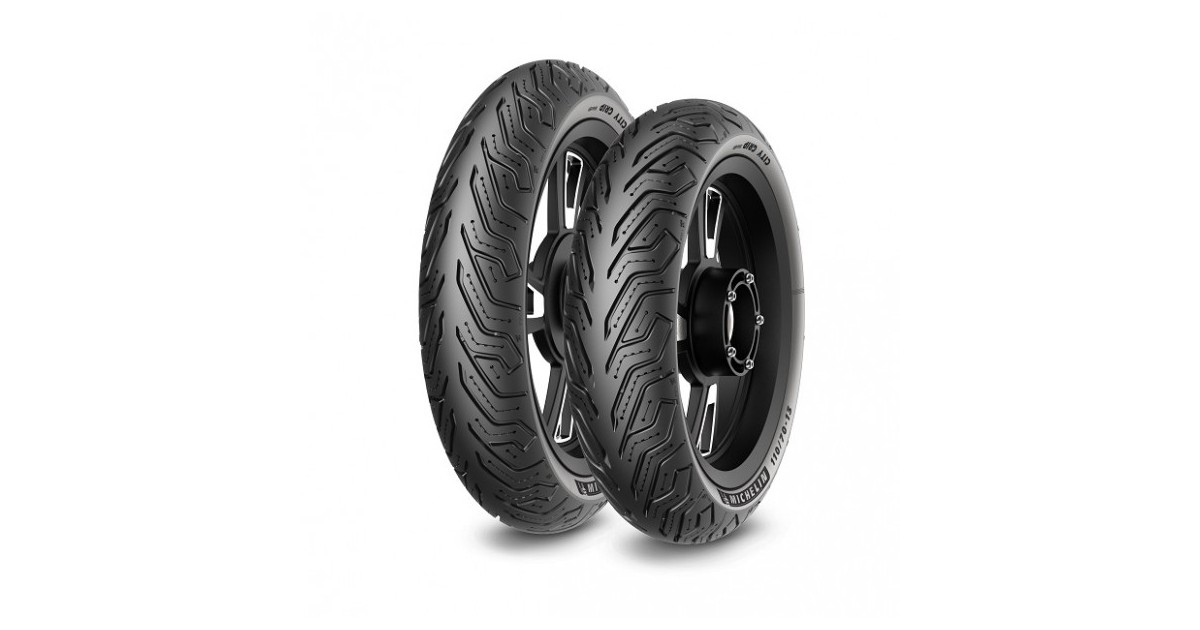 MICHELIN CITY GRIP SAVER Front/ Rear 100/ 90 -10 61J  TL/ TT , RF