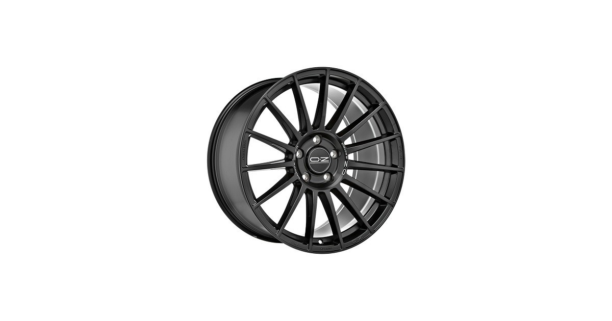 Jante ALU, OZ DAKAR/MBSL/ET45 MATT BLACK+SILVER LETTERING, 8.50X20 5/112 ET45, Alésage 79