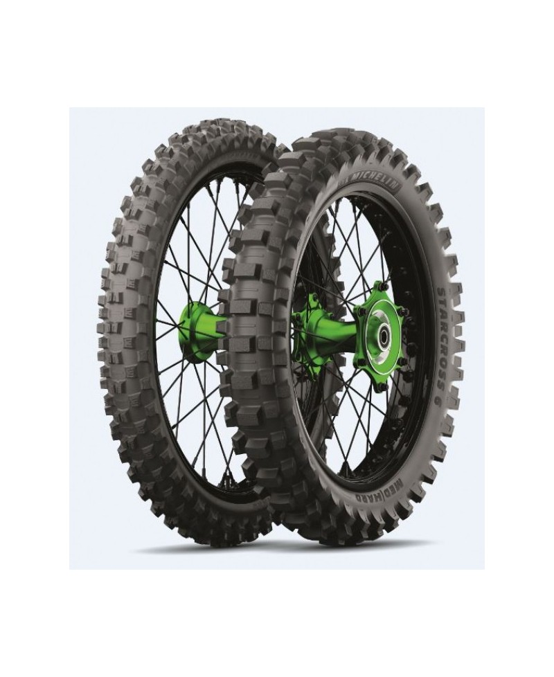 MICHELIN 80/100 -21 51M STARCROSS 6 MEDIUM HARD F TT NHS