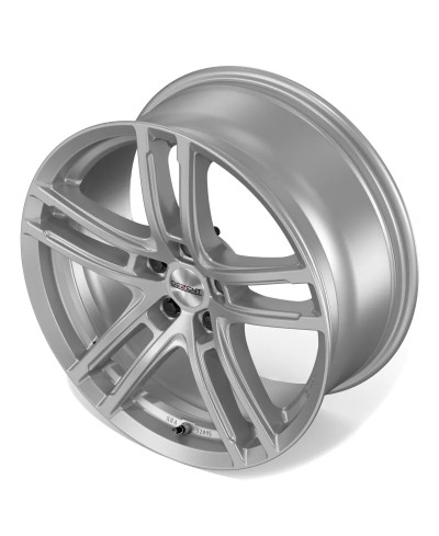 Jante Alu  Dezent TZ Silver 6,5x17 5x112 ET39 , Alésage 66.6