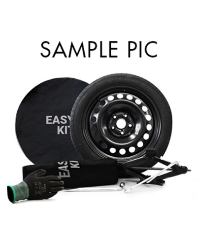 EASY KIT Galette ACIER 4*17 / 5-112 ET 12 / pneu 155/90