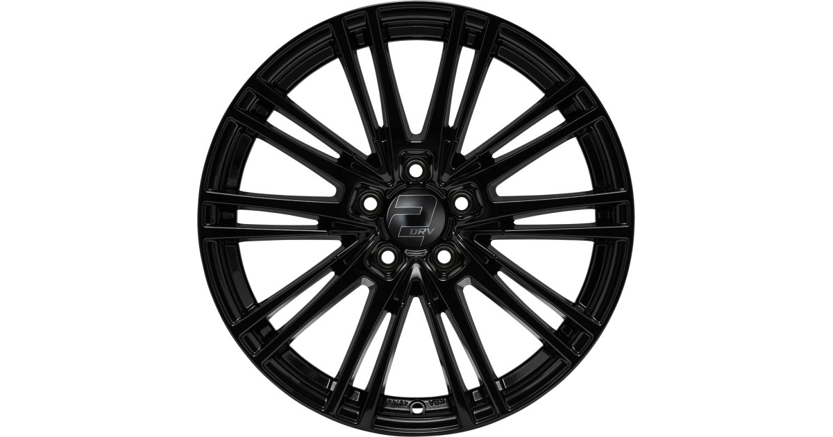 Jante ALU, Wheelworld - 2DRV WH18/ SW+ Noir brillant laqué  8X18 5/ 112 ET30, Alésage 66.6