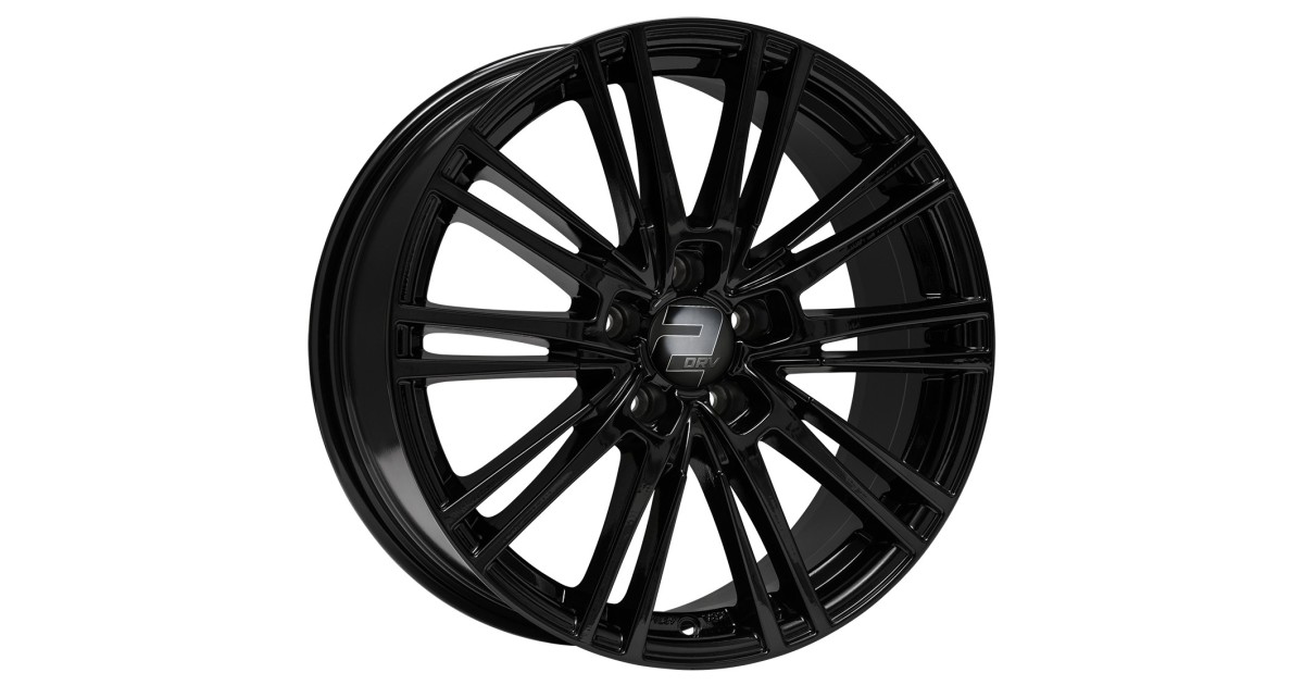 Jante ALU, Wheelworld - 2DRV WH18/ SW+ Noir brillant laqué  8X18 5/ 112 ET30, Alésage 66.6