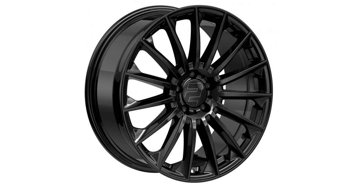 Jante ALU, Wheelworld - 2DRV WH39/ SW+ Noir brillant laqué 9.5X22 5/ 112 ET42, Alésage 66.6