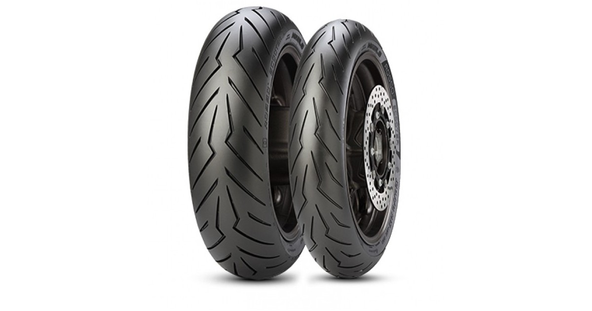 PIRELLI DIABLO ROSSO SCOOTER 100/ 80 -14 54S , RF , TL