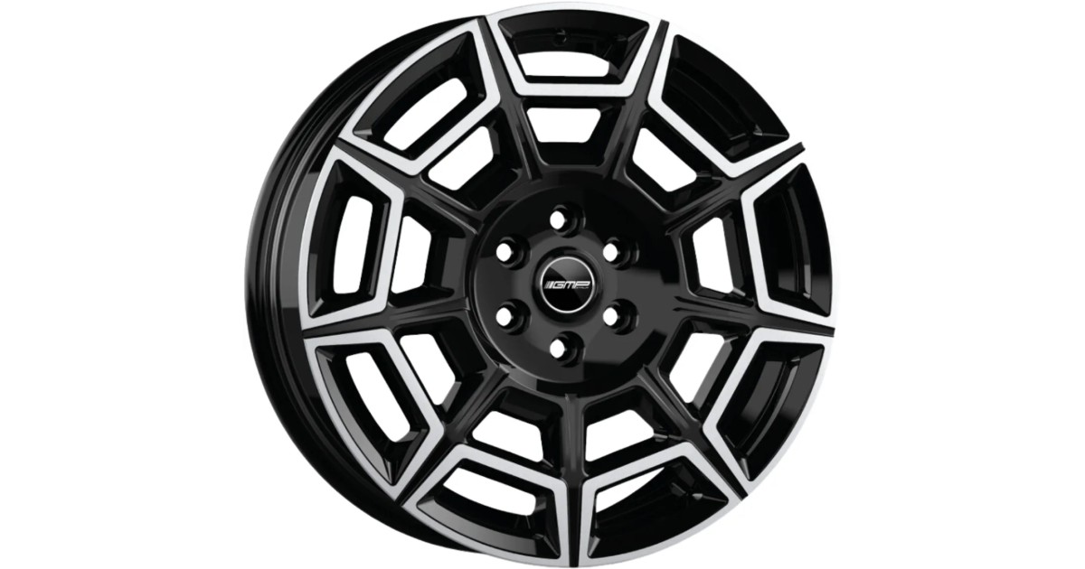 Jante Alu  GMP Pervan Black Diamond 7,5x19 6x120 ET50, Alésage 74.6
