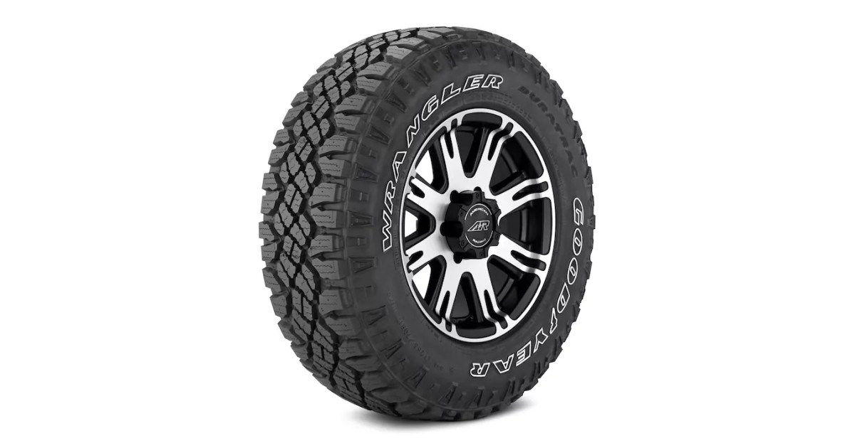 GOODYEAR WRANGLER DURATRAC RT OWL 31/ 10.50 R15 109Q MFS , M+S , P.O.R