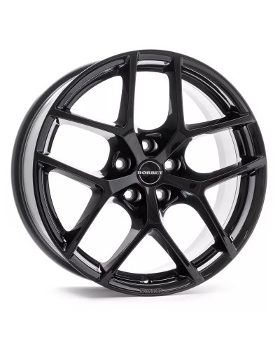 Jante Alu BORBET Y Black glossy 8,5x20 5x114.3 ET41 , Alésage 72.6
