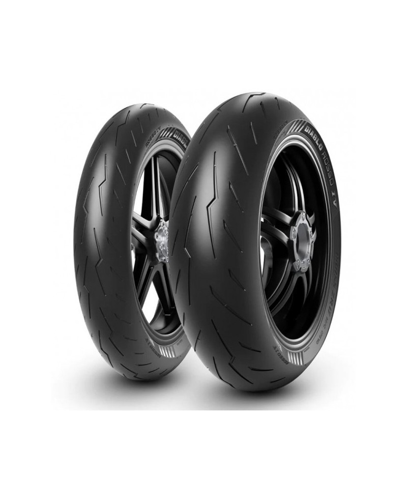PIRELLI DIABLO ROSSO IV FRONT 110/ 70 ZR17 54W