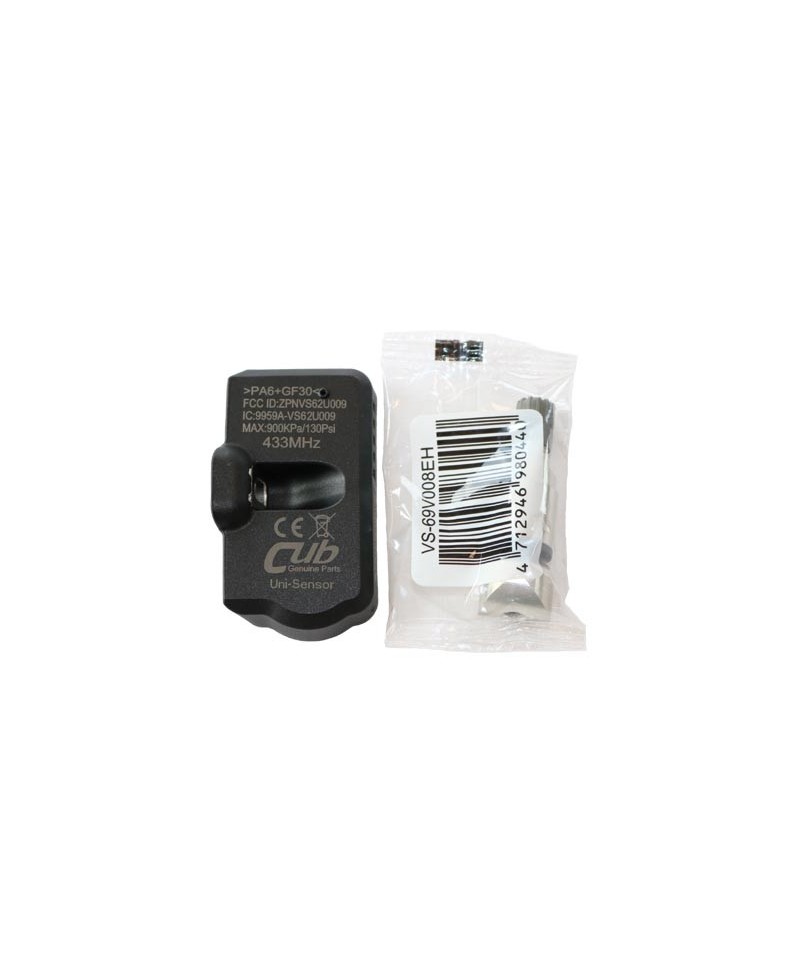 Capteur de roue, TPMS, CUB, TY-VS-62U032S, UNISENSOR CLAMP