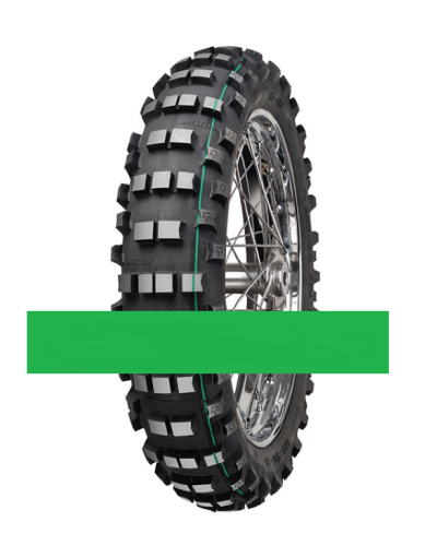 MITAS EF-07 SUPER LIGHT GREEN 130/ 90 -18 69R   TT (ENDURO FIM)