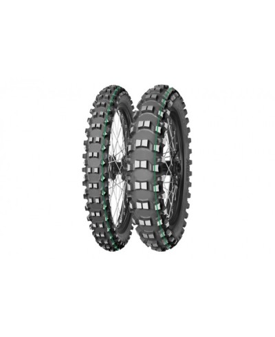 MITAS TERRA FORCE-MX SM SUPER LIGHT Rear 100/ 90 -19 57M  TT (Bande verte)