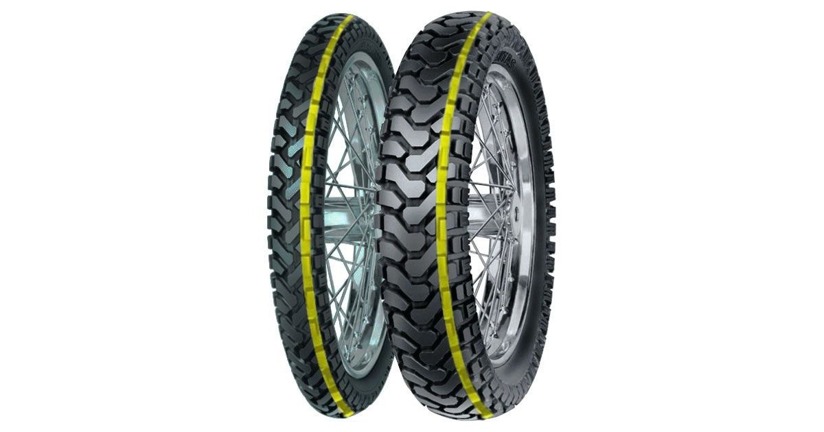 MITAS E-07+ DAKAR Rear 140/ 80 B18 70T (Yellow) TL , M+S