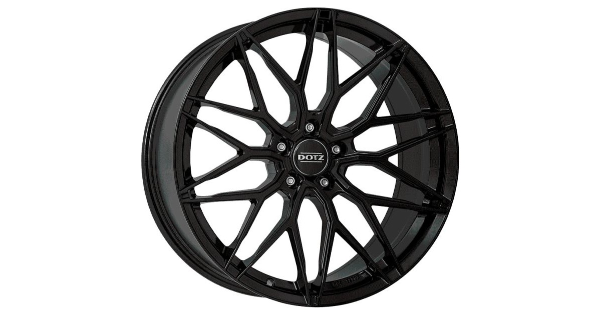 Jante Alu DOTZ Suzuka Black 8x18 5x120 ET35, Alésage 72.6