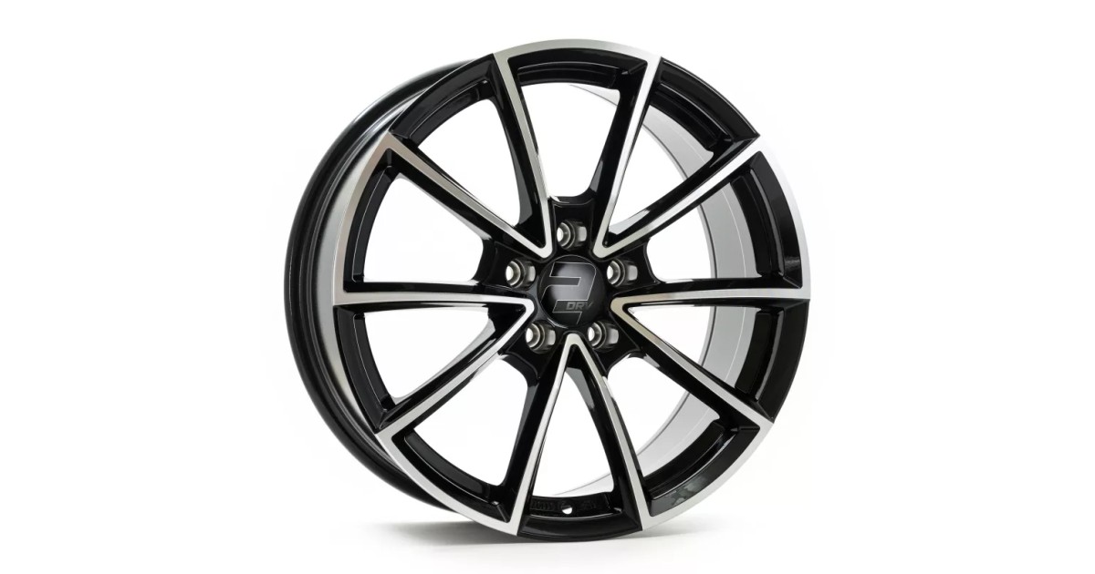 Jante ALU, Wheelworld - 2DRV WH28/ SP+ Noir , Face polie 8X18 5/114.3 ET40, Alésage 72.6