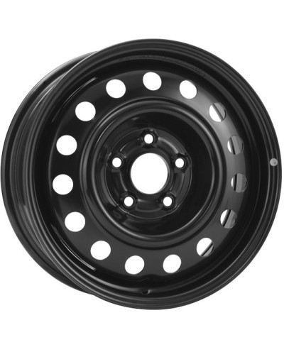 Jante Tole/Acier Alcar , No 6705 , NOIRE  6,5x16 5x108 ET45 , Alésage 63.4
