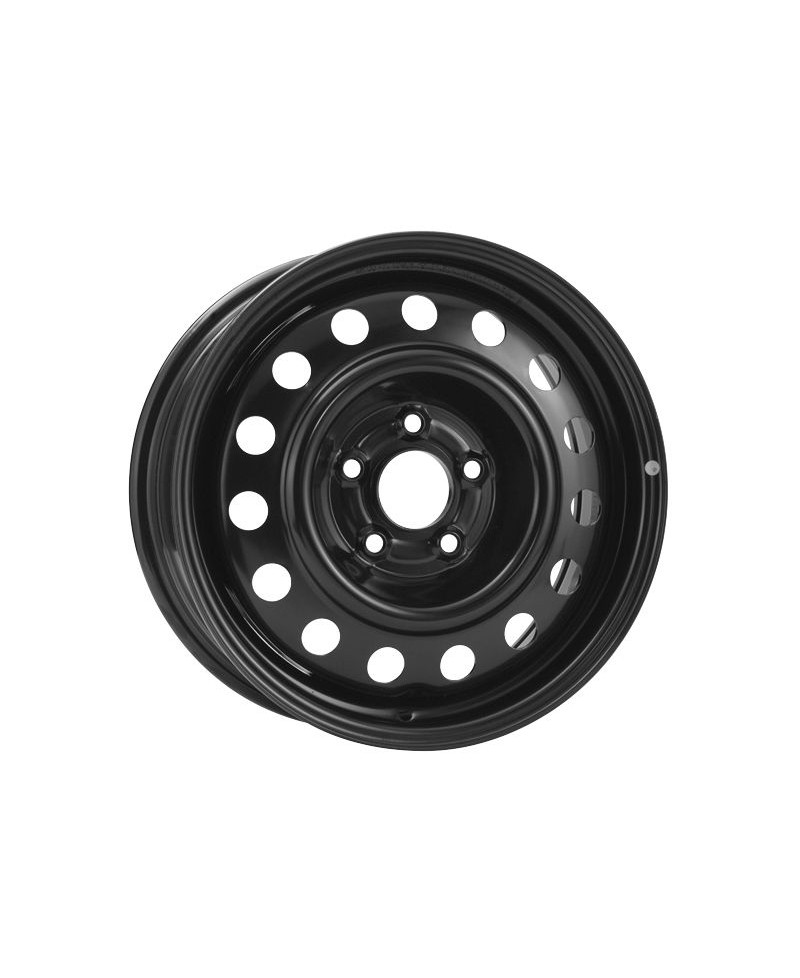 Jante Tole/Acier Alcar , No 6705 , NOIRE  6,5x16 5x108 ET45 , Alésage 63.4