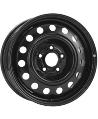 Jante Tole/Acier Alcar , No 6705 , NOIRE  6,5x16 5x108 ET45 , Alésage 63.4