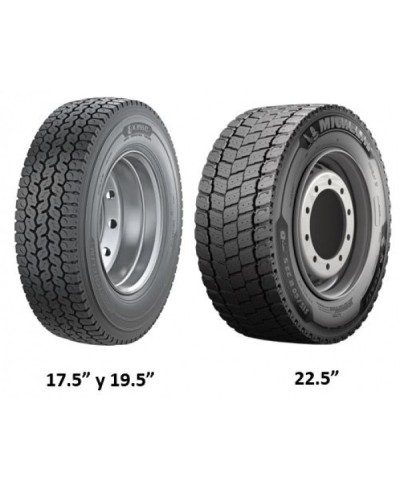 REMIX (MICHELIN)  X MULTI D 265/70 R19.5 140/ 138M ,  M+S/3PMSF
