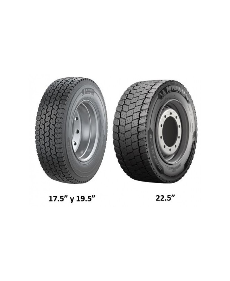 REMIX (MICHELIN)  X MULTI D 265/70 R19.5 140/ 138M ,  M+S/3PMSF