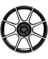 Jante ALU, Axxion X2/ SP+  Noir, Face polie,  7X17 5/ 114.3 ET40, Alésage 72.6