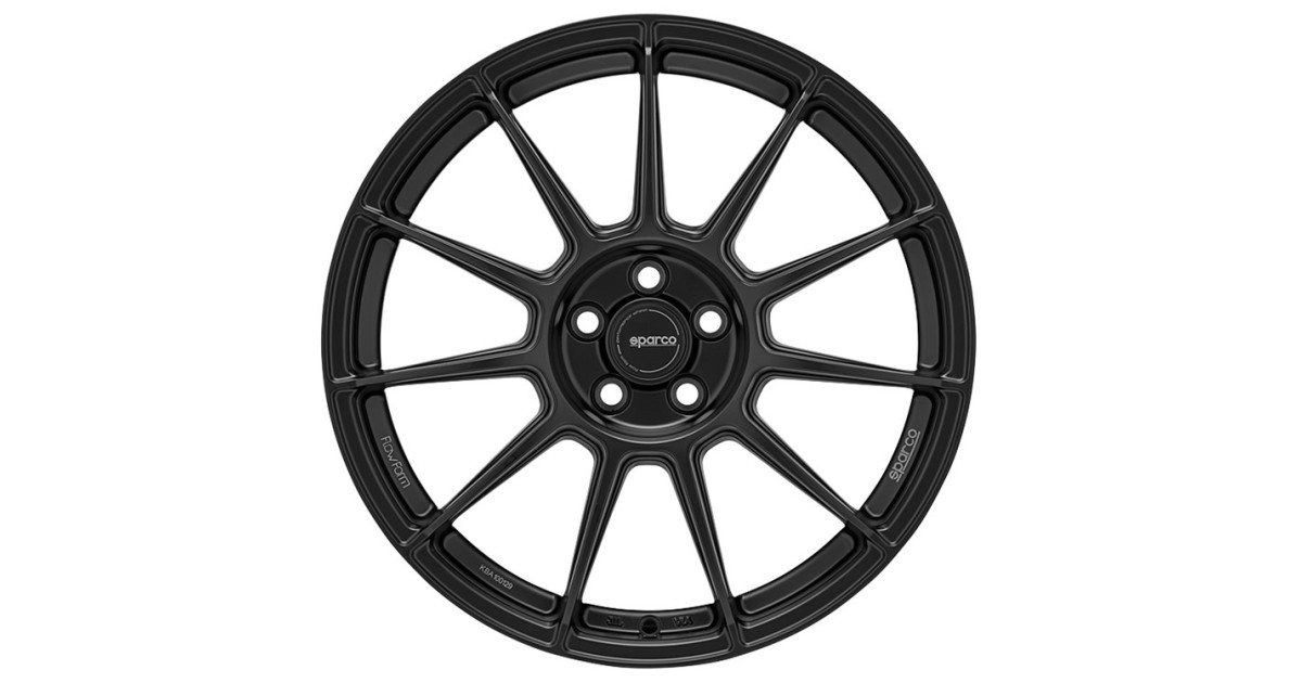 Jante ALU, SPARCO  FF4 MATT BLACK 9X18 5/ 114.3 ET45, Alésage 73.1