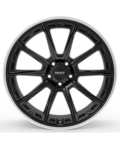 Jante ALU, Dotz Sonoma Black matt/ Polished lip 9.5X20 5/ 112 ET47, Alésage 57.1