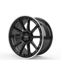 Jante ALU, Dotz Sonoma Black matt/ Polished lip 9.5X20 5/ 112 ET47, Alésage 57.1