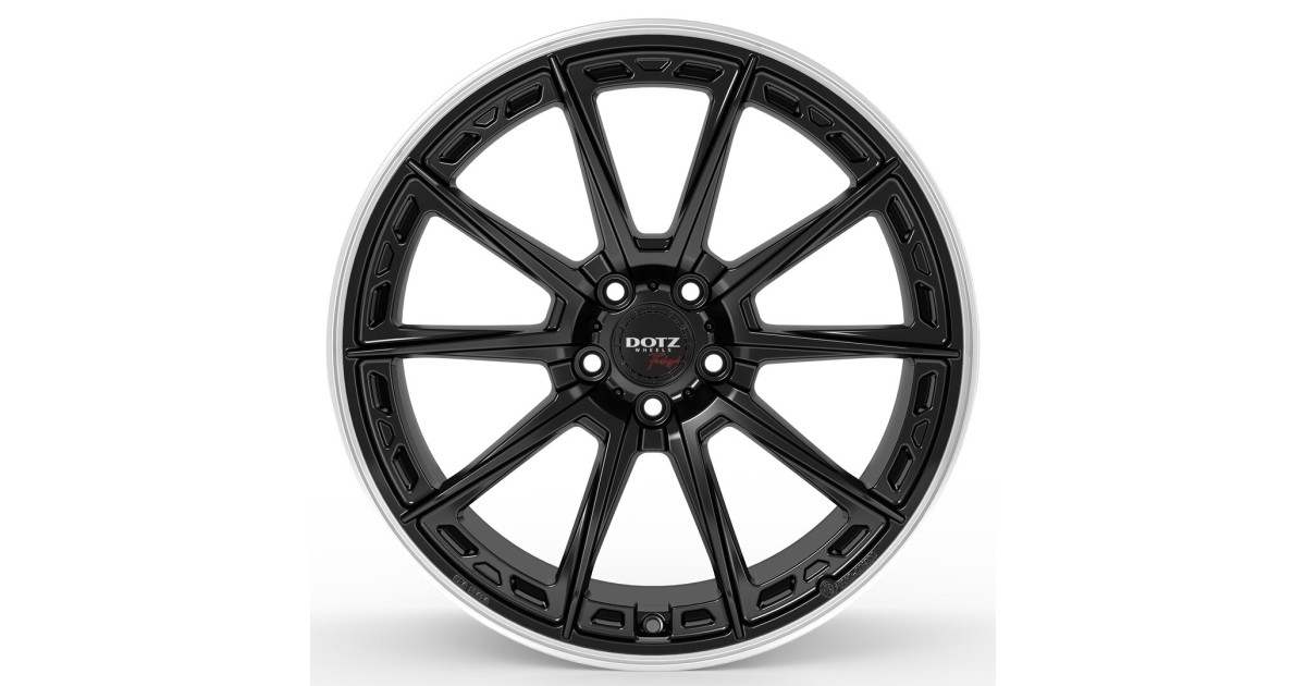 Jante ALU, Dotz Sonoma Black matt/ Polished lip 9.5X20 5/ 114.3 ET45, Alésage 64.1