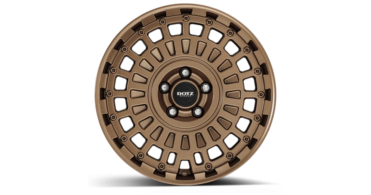 Jante ALU, Dotz Talara Bronze mat  8X17 6/ 139.7 ET20, Alésage 106.1