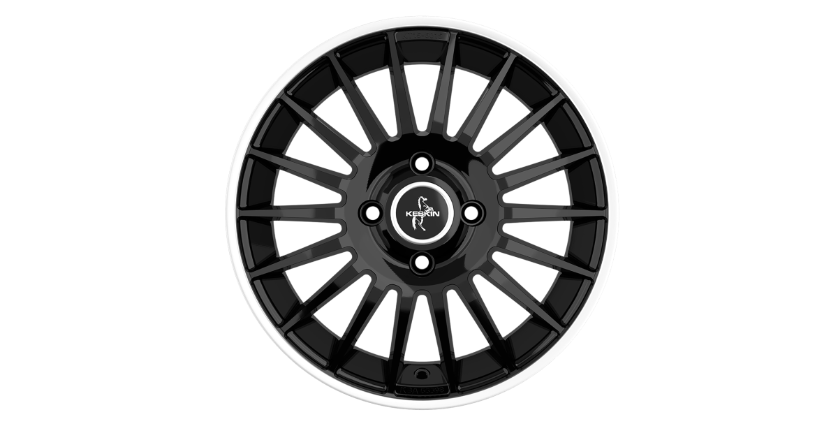 Jante ALU, Keskin Tuning KT15 BLACK LIP POLISH 4/108 ET23, Alésage 65.1