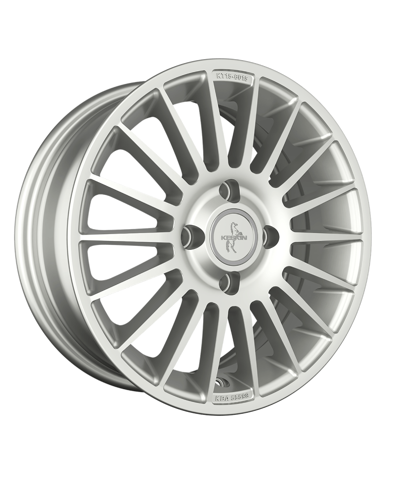 Jante ALU, Keskin Tuning KT15 SILVER PAINTED 4/108 ET38, Alésage 63.4