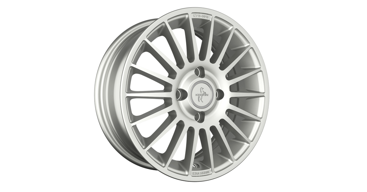 Jante ALU, Keskin Tuning KT15 SILVER PAINTED 4/108 ET38, Alésage 63.4