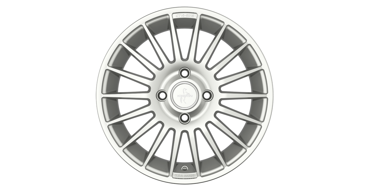 Jante ALU, Keskin Tuning KT15 SILVER PAINTED 4/108 ET38, Alésage 63.4