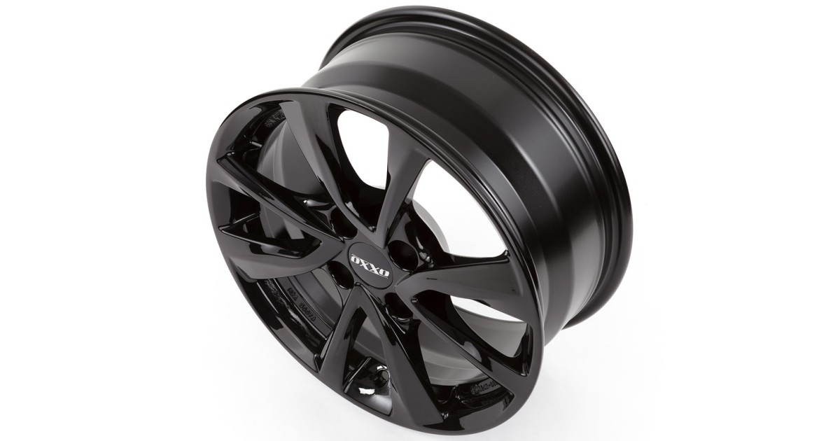 Jante Alu  OXXO Oberon 4 Black (OX07) 6,5x16 4x100 ET45, Alésage 60.1