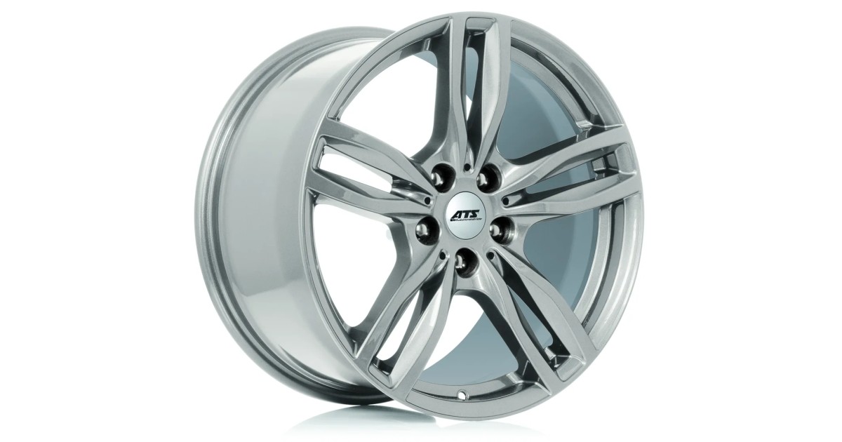 Jante Alu ATS Evolution Polar Silver 9x19 5x120 ET48 , Alésage 74.1