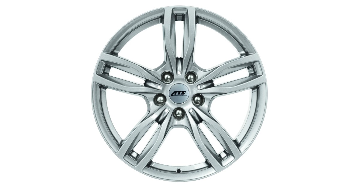 Jante Alu ATS Evolution Polar Silver 9x19 5x120 ET48 , Alésage 74.1