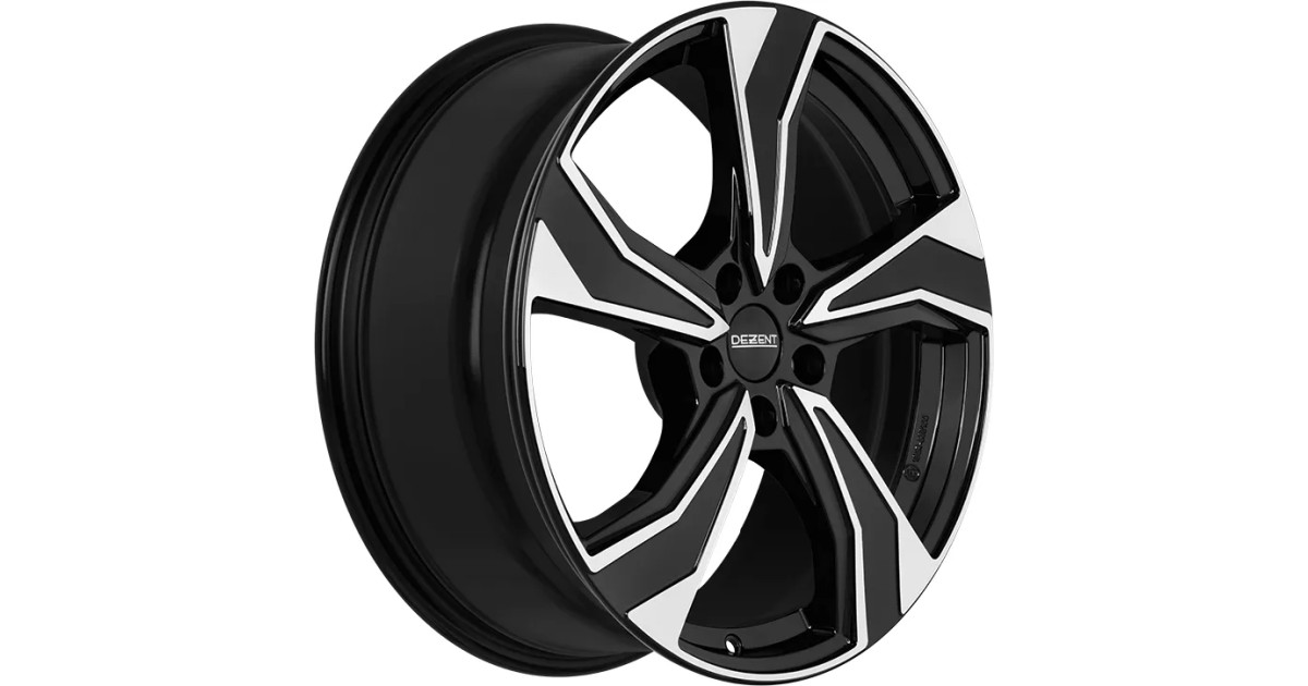 Jante Alu Dezent KB Black Polished 7,5x17 5x112 ET51, Alésage 57.1