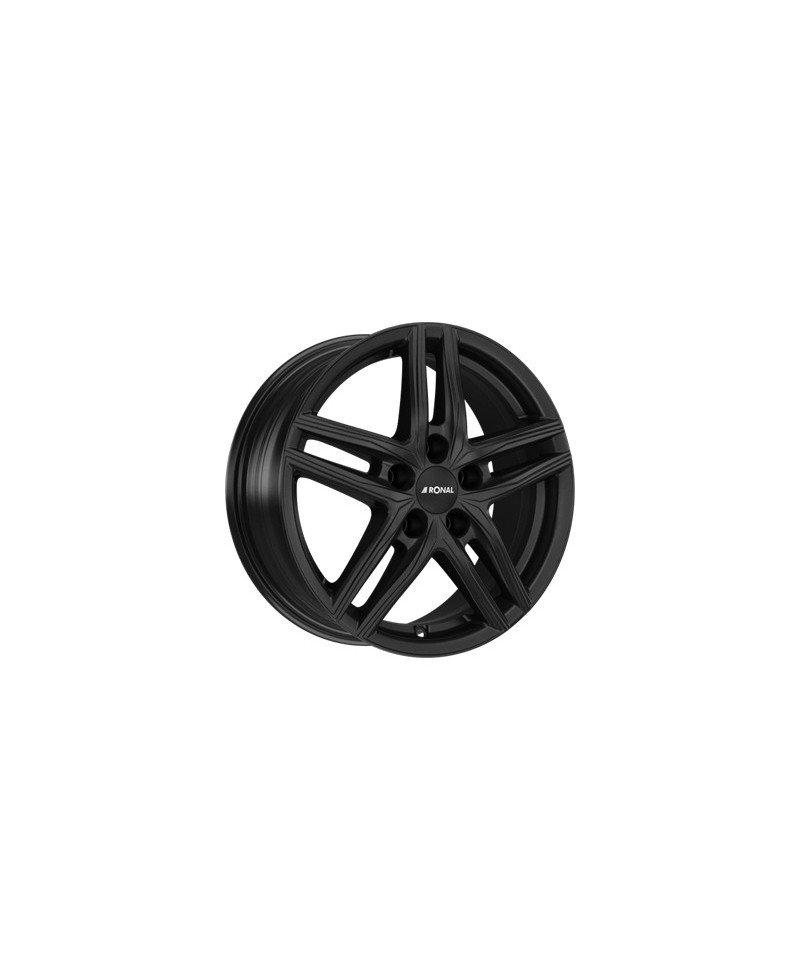 Jante ALU, Ronal R65/JBM/ET42 JETBLACK-MATT, 6.50X17 5/105 ET42, Alésage 56.62